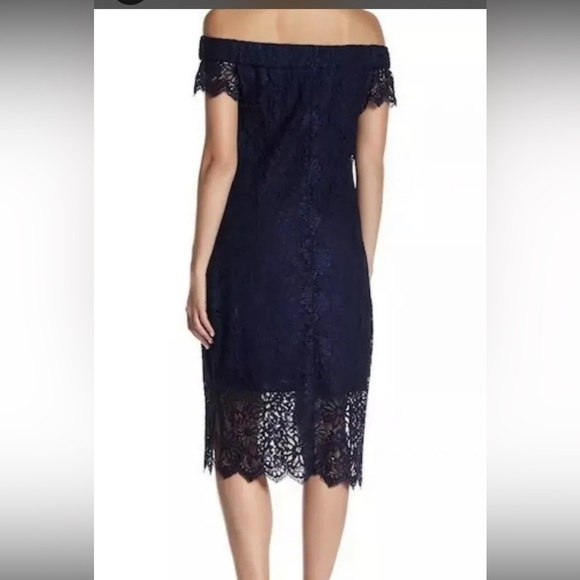 Brand new Nanette Lepore off shoulder midi CELESTIAL dress 6 - Picture 3 of 6